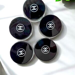 COPY - CHANEL Elegant Black and White Cosmetic Containers